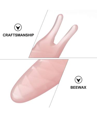 2in1 Gua Sha Stick & Crystal Massage Tool - Facial Acupressure & Body Scraping for Dead Skin - Natural Jade & Beeswax - International Shipping - Buy Online on GoSupps.com