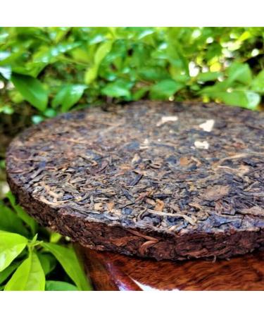HELLOYOUNG 357g G teau de th Pu-erh m r l'ar me biologique chinois vieilli Sans additifs aliments verts ferment uniform ment - Buy Online on GoSupps.com
