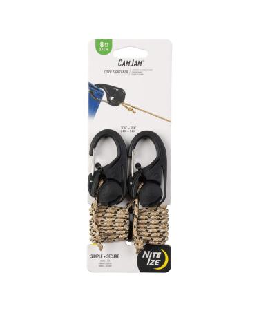 Nite Ize Camjam 2 Pack with Rope Black One Size