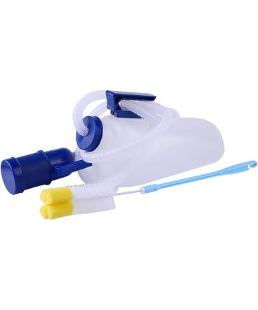 Men Urinal 2000ml Large Capacity Urinal Portable Men's Urinal with 1.6m Long Tube for Bedridden Patients Convenient and Practical Urinal - Buy Online on GoSupps.com