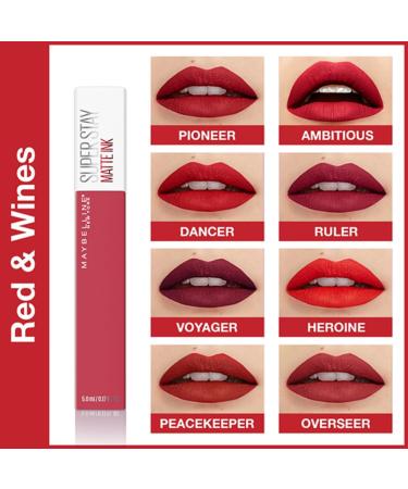 Maybelline New York Superstay Liquid Matte Lipstick 70 Amazonian | Long Lasting 16hr Wear | International Shipping Available - Buy Online on GoSupps.com