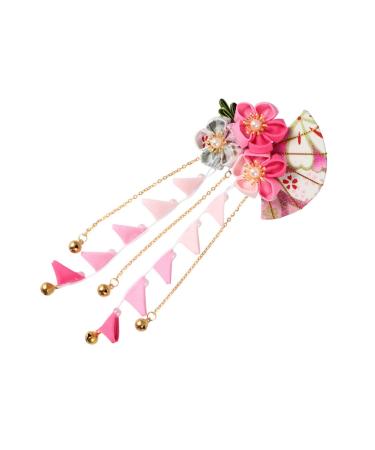 Minkissy Flower Hair Clips - Japanese Kanzashi Hair Barrettes for Girls, Teens, and Women - Buy Online on GoSupps.com