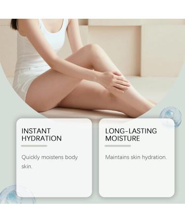  Nuvilo Hyaluronic acid body serum HA body moisturizer for dry skin firming and elasticizing serum light non-greasy body lotion for women and men (2 pcs) - Buy Online on GoSupps.com