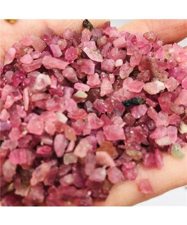 Natural Tourmaline Macadam Raw Material Pink Tourmaline Raw Stone Macadam Natural Luster (Size : 300g) - Buy Online on GoSupps.com