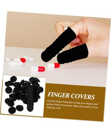 100pcs Nitrile Anti-Static Finger Cots | Protective Safety Finger Sleeves | Reusable Medium Covers for Finger Relief | Ideal for eCommerce Shipping Internationally - Buy Online on GoSupps.com