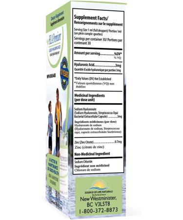 Source of Life HLA Premium - Pure Hyaluronic Acid - 30 ml / 1oz - Buy Online on GoSupps.com