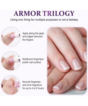 Stylo 3 en 1 pour soin des ongles - Stylo huile pour ongles - Repousse-cuticules - Avec pointe en c ramique - Hydrate renforce et claircit les ongles - Buy Online on GoSupps.com