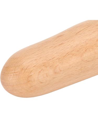 Scraping Stick Roller & Gua Sha Tool - Beech Wood Muscle Relaxation Massage 14.2in - Buy Online on GoSupps.com