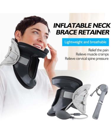 JLASDR Portable Adjustable Neck Protection for Tractors - Ergonomic Airbag Support to Relieve Neck Pain & Vertebral Pressure - Buy Online on GoSupps.com