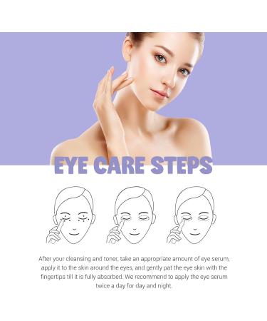 Retinol Serum Roller - Eye Bags Remover - Eye Serum Anti Aging Fade Lines - Eye Cream for Dark Circles and Puffy Eyes - Anti Wrinkle Eye Cream - Moisturing and Leaving Skin Smooth - Buy Online on GoSupps.com