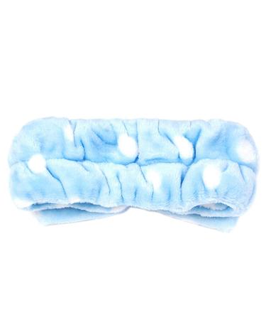 Shop N/K Blue Face Wash Hairband for Women | Bow Makeup Cosmetic Elastic Headband - New Release - Buy Online on GoSupps.com