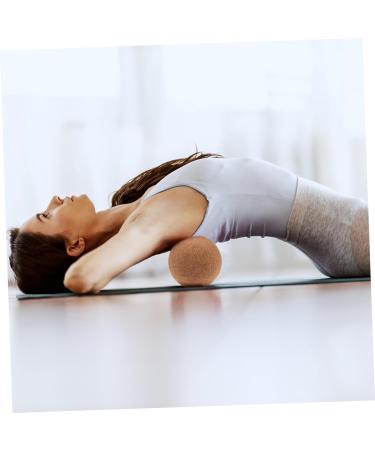 Minkissy Double Ball Massage Tool | Peanut Ball for Psoas Release & Myofascial Relief | Handmade Cork Stability Ball - Buy Online on GoSupps.com