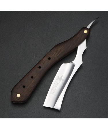 Classic Wooden Handle Razor | Sustainable Men's Shaving Set | Beginner & Barber Beard Shave | Suit 03 - Buy Online on GoSupps.com