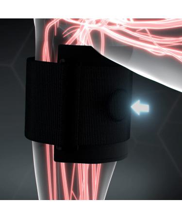 KAIJIELY Plus Knee Brace with Pressure Pad for Sciatica Relief - Adjustable Unisex Brace for Knee Pain - As Seen On TV (One Pack) - Buy Online on GoSupps.com