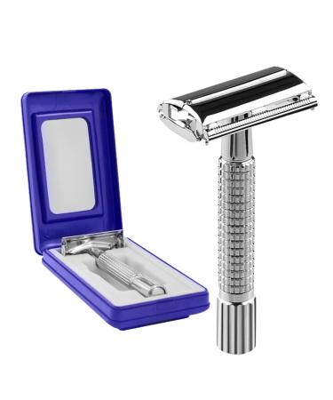 Double Edge Safety Razor for Unisex Safety Razo Women Men's Razor with a Delicate Box Fits All Double Edge Razor holder