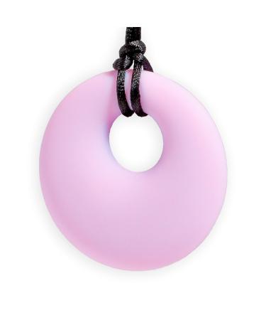 Stages Sensory Builder: Circle Necklace (Pink) for Sensory and Oral Motor Stimulation  Teething  Calming  and Focus