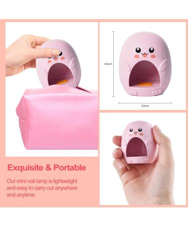 Bestauty Mini UV Nail Lamp - Portable Fast Cure Gel Cure Lamp for Acrylic and Gel Polish (Blue) - Buy Online on GoSupps.com