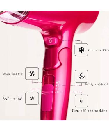 1200 Watt Compact Hair Dryer with Folding Handle Dual Voltage Travel Hair Dryer - Buy Online on GoSupps.com