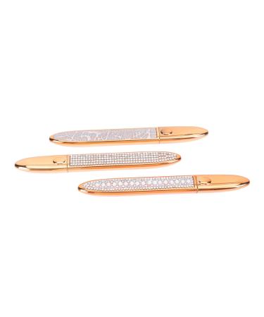 POPETPOP Fashion Eyeliner Pencil For Women Smudge Fast Drying Makeup Pens 3 Colors 8x1cm assorted color