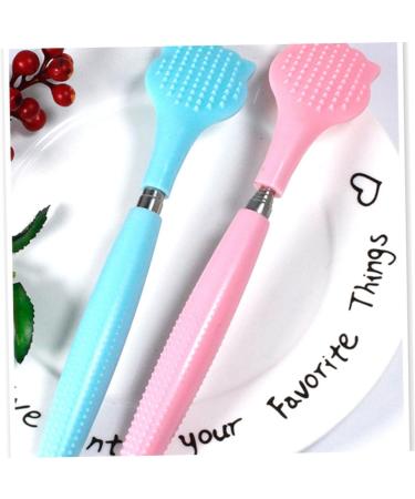 Beavorty 3-Piece Manual Scalp and Back Itching Aid - Pink Handheld Massage Tools for Ultimate Relief | 55x4.2cm - Buy Online on GoSupps.com