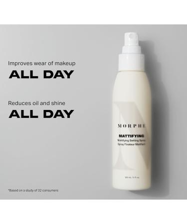 Morphe Matte Setting Spray - Long-Lasting Makeup Finisher with Niacinamide & Oil Control - 4 fl oz - International Shipping Available - Buy Online on GoSupps.com