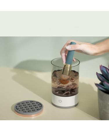 Portable Electric Makeup Brush Cleaner USB Powered Automatic Spinning Cleaner for All Brush Types | Cosmetic Storage Box - Buy Online on GoSupps.com