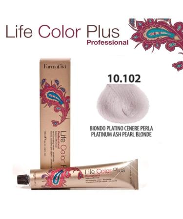 Farmavita life color plus 10.102 blond platinum ash perl