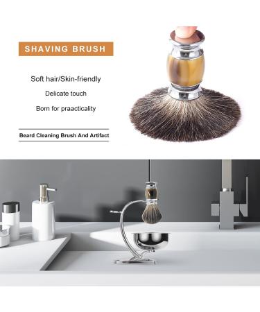 Premium Straight Razor Shaving Kit for Men | Luxury Wet Shaving Brush & Bowl Set | Perfect Father's Day Gift with Soap Stainless Steel Bowl Stand & Double Edge Safety Razor - Buy Online on GoSupps.com