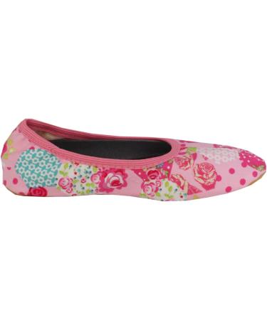 Beck Girls Roses Gymnastics Shoes - Pink 26 EU | Shop Stylish International Shipping - Buy Online on GoSupps.com