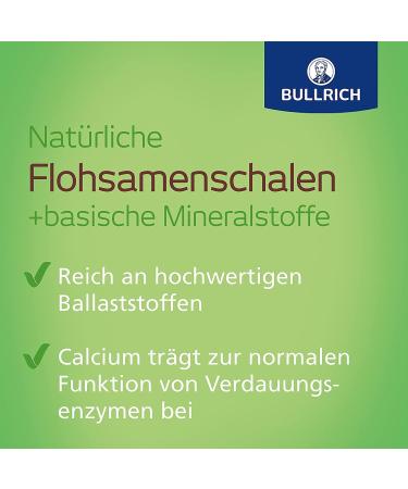 Bullrich Natural Psyllium Husk with Essential Minerals | Vegan Digestive Health | 200g (24 Servings) - International Shipping Available - Buy Online on GoSupps.com