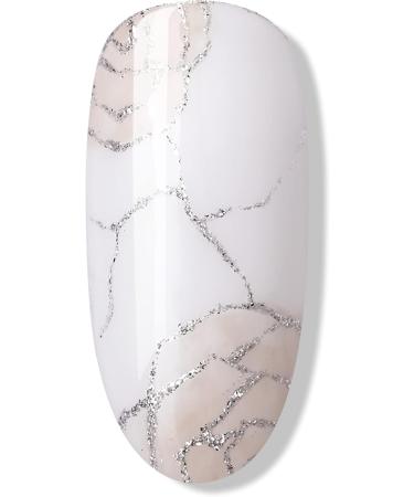 BLUESKY Metallic Sparkle Gel Paint Pots Glitter Nail Art Silver Alert 5G - Buy Online on GoSupps.com