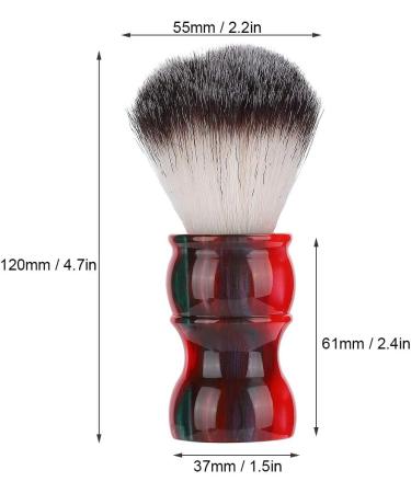 Huairdum Skin-Friendly Hair Cleaning Brush - Professional Beard & Travel Salon Brush for Men - Buy Online on GoSupps.com