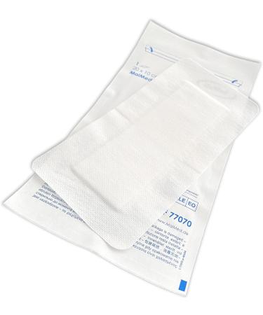 69Care Sterile Wound Dressings - Self-Adhesive Plaster 20x10 cm - 25 Individually Packaged for Sensitive Skin - Ideal for Injury Coverage - Buy Online on GoSupps.com