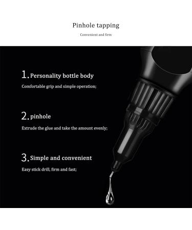 Nail Polish Pens Powerful Hydrogel Crystal Resin 10 ml Rhinestone Glue Nail Art Glitter (Black One Size) 1 count (Pack of 1) black - Buy Online on GoSupps.com