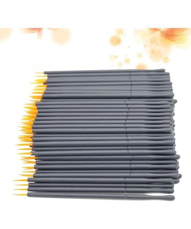 LALADEFIEE 100pcs Eyeliner Makeup Lip Gloss White Eye Liner Eye Makeup Brushes Eye Makeup Orange 15cmX10cm Orange - Buy Online on GoSupps.com