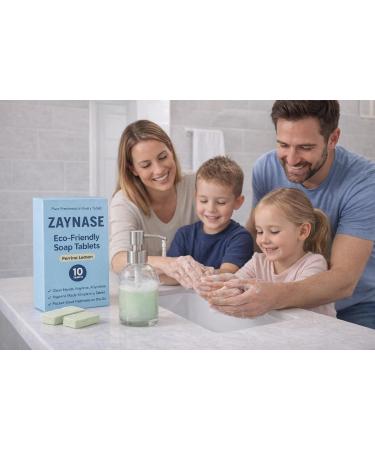 Foaming Hand Soap Tablets Hand Soap Refill Tablets Refill Tablets for Foaming Soap Dispenser Eco-Friendly Zero Waste Hand Wash Refills (Pack of 10 Perrine Lemon) Without Dispenser Perrine Lemon 0.9 Fl Oz (Pack of 10) - Buy Online on GoSupps.com