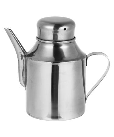 Exceart fat container neti pot washing pot with handle eyewash cup personal medical tool sinus remover for sinus overload nasal cleaning metal container