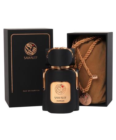 FANNAN Eau de Parfum 80 mL from the SAWALEF Boutique Range | Unisex Mossy Woods Niche Release | Long Lasting with Intense Sillage | Cologne for Men and Perfume for Women | Oud - Buy Online on GoSupps.com