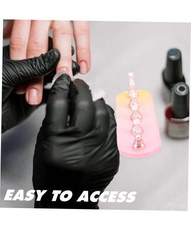 POPETPOP 3 Sets Nail Practice Holder Nail Stand Training Nail Racks Nail Decoration Convenient Nail Holders Beauty Nail Display Nail Practice Stand Plastic Bracket Magnetic - Buy Online on GoSupps.com