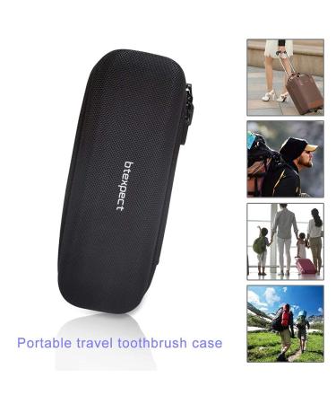 Travel Case for Philips Sonicare Electric Toothbrushes - Compatible with 4100, 5100, 6100, 6500, 9300, 9500, 9700, 9750 Models - Black, with Mesh Pocket for Charger and Accessories - Buy Online on GoSupps.com