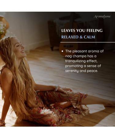 Nag Champa Essential Oil Roll-On Blend by Aromafume | 10ml | Made with Sandalwood Jasmine Ylang Ylang & Champa Flower extracts | Ideal for Meditation & Rituals - Buy Online on GoSupps.com