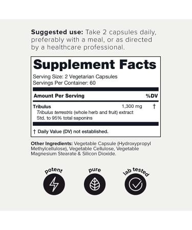 Toniiq Ultra High Strength Tribulus Testosterone Booster - 120 Caps - Buy Online on GoSupps.com