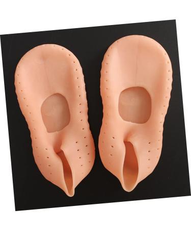 Healeved 6 Pairs Sebs Socks Silicone Heel Protector Shoe Inserts for Heels High Heel Toe Pads Moisturising Gel Socks Moisturizing Socks Plantar Inserts Beach Socks Invisible Anti Slip Socks - Buy Online on GoSupps.com