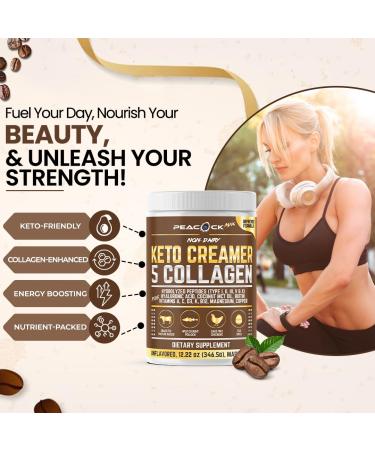 Peacock Max Collagen Keto Creamer & Beetroot Powder Bundle Hydrolyzed Collagen with MCT for Energy & Skin Health + Nitric Oxide Booster for Heart & Blood Pressure Support Keto & Superfood - Buy Online on GoSupps.com