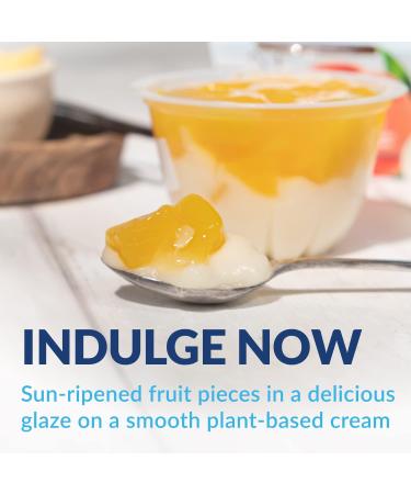 Dole Fruit & Cream Peach & Vanilla 3 x 4 Packs Healthy Snack Made with Fresh Fruit No Added Sugar Fruit Bowls Perfect for Breakfast & Dessert or Adding to Recipes - Buy Online on GoSupps.com
