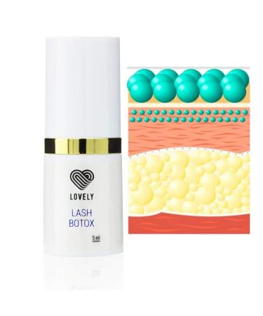 Lovely Lash Booster - Eyelash Extension Serum with Keratin & UV Protection | Long-Lasting Volume Strength & Gloss | 5ml Lash Botox - Buy Online on GoSupps.com