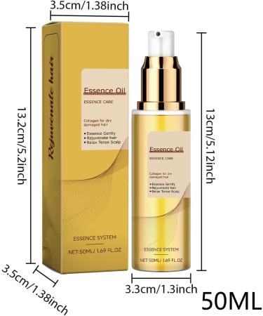  G n rique Hair Care Oil Nourishing Hairs Set 50ml Beauty Protector Smoothing Hydrating Mist Natural Moisturizer Spray Daily Hairstyling Protection for Men Women Beautiful Skin - Buy Online on GoSupps.com