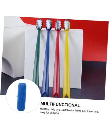 Gogogmy 1 Set Toothbrush Sleeves - Travel & Home Dental Care | Blue Toothbrush Holder for Adults - Buy Online on GoSupps.com