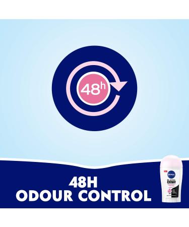 Nivea Invisible Black and White Clear Stick 40ml - Stain Protection and Antiperspirant - Buy Online on GoSupps.com