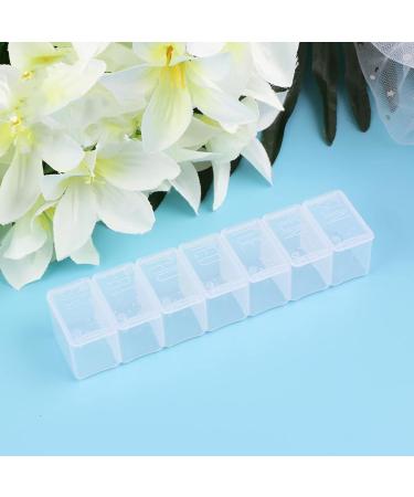 2Pcs Transparent Pill Cases | Convenient Visible Pill Organizers for Easy Storage - International Shipping Available - Buy Online on GoSupps.com